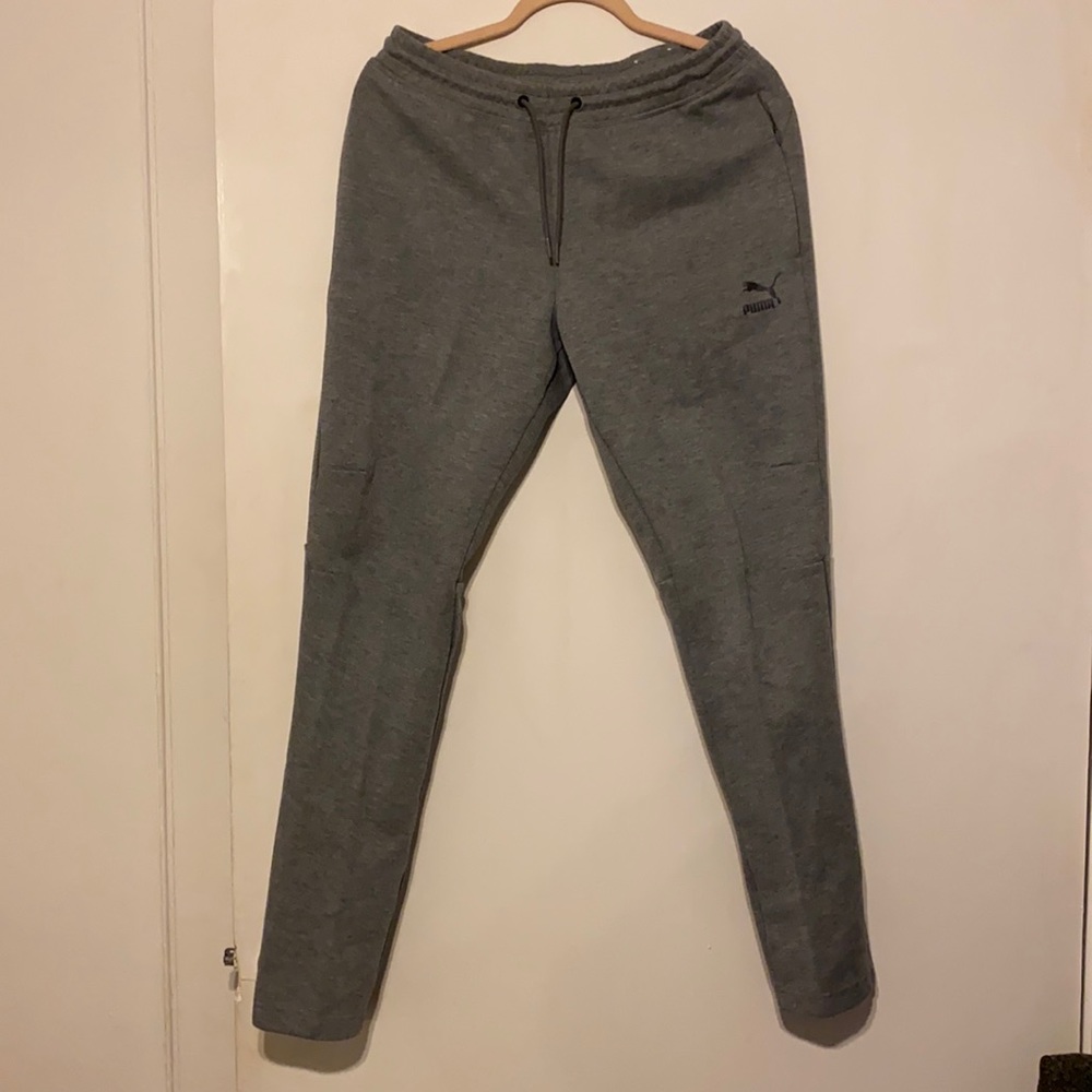 Gray Puma Joggers